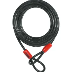 ABUS - Cobra 10/1000 / Schlaufenseil - Fahrradschloss Black New