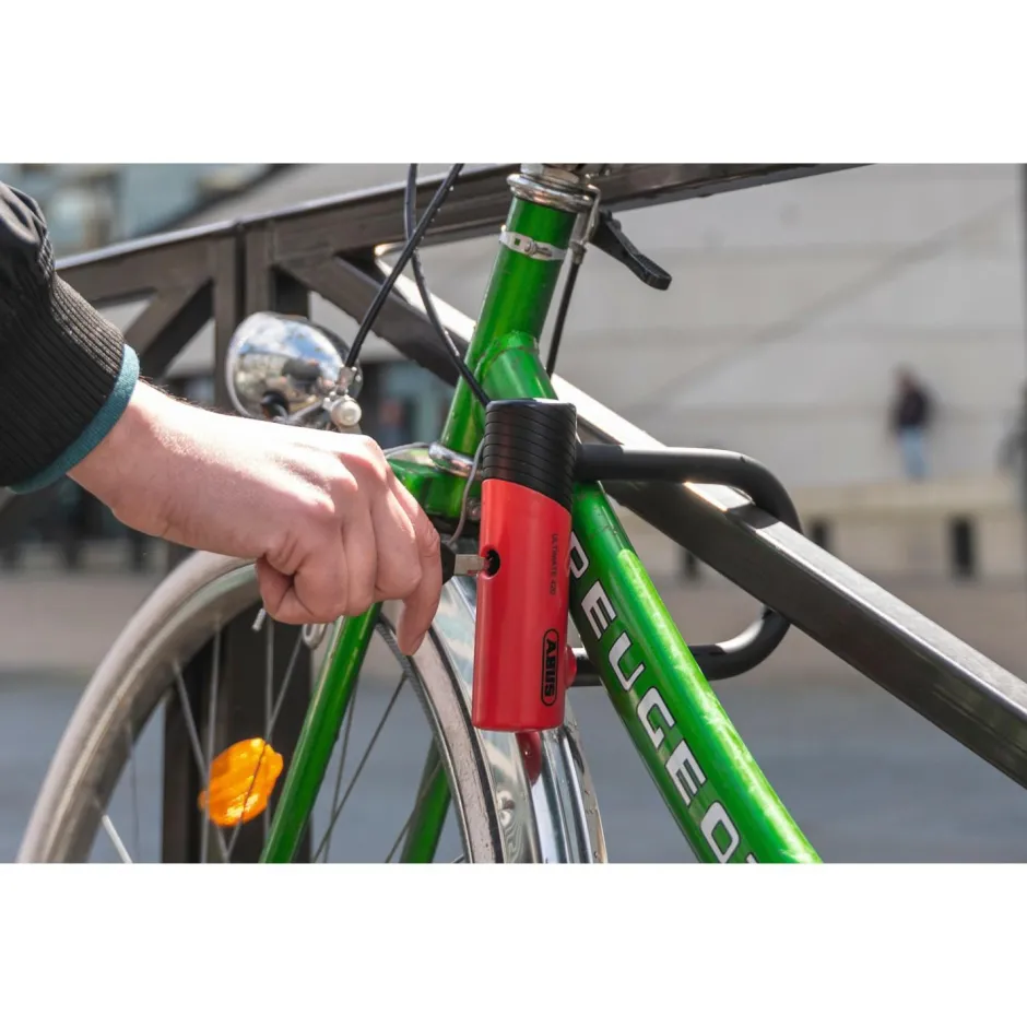 ABUS Fahrradzubehör|Fahrradschlösser-- Ultimate 420K - Fahrradschloss Black/ Red