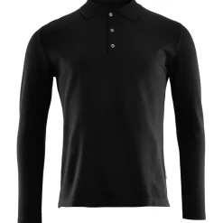 Aclima - Leisurewool Pique LS - Longsleeve Jet Black Outlet