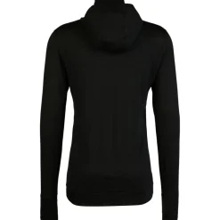Aclima Trekkingbekleidung|Wanderbekleidung-- LightWool Hoodie - Merinopullover Jet Black