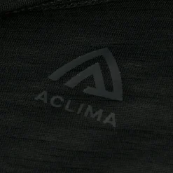 Aclima Trekkingbekleidung|Wanderbekleidung-- LightWool Hoodie - Merinopullover Jet Black