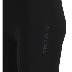 Aclima - Women's FleeceWool V2 Longs - Merinounterwäsche Jet Black New