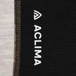 Aclima - Women's WoolNet Hybrid Longs - Merinounterwäsche Tarmac / Beige Melange / Jet Black Discount