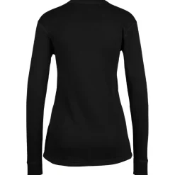 Aclima - Women's Woolterry Crew Neck - Merinopullover Jet Black