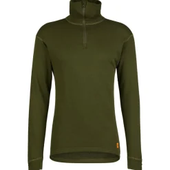 Aclima - Woolterry Polo - Merinoshirt Olive Night Sale
