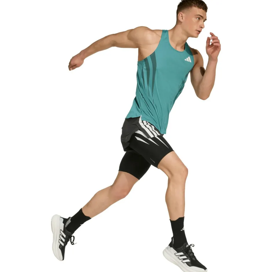 adidas - Adizero Archive Running hort Tight - aufhort