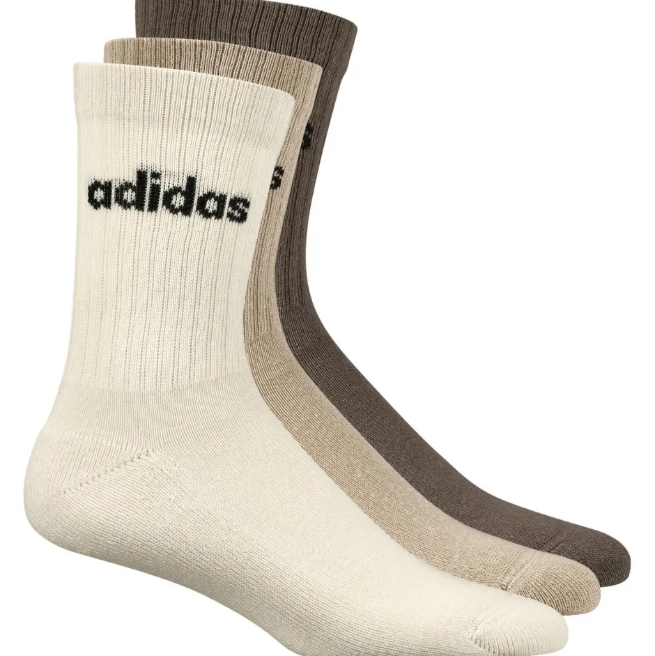 adidas - Cushioned Linear Crew 3-Pack - Multifunktionssocken