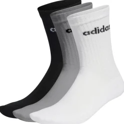 adidas - Cushioned Linear Crew 3-Pack - Multifunktionssocken