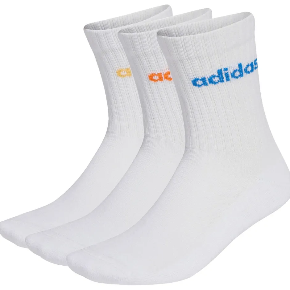 adidas - Cushioned Linear Crew 3-Pack - Multifunktionssocken