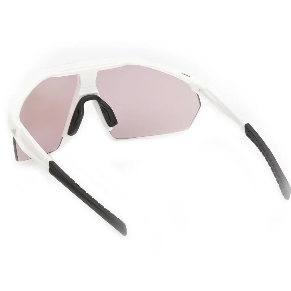 adidas eyewear Fahrradbekleidung|Fahrradbrillen-- Anemos Light Photochromic S1-3 - Fahrradbrille White / Blue Mirror
