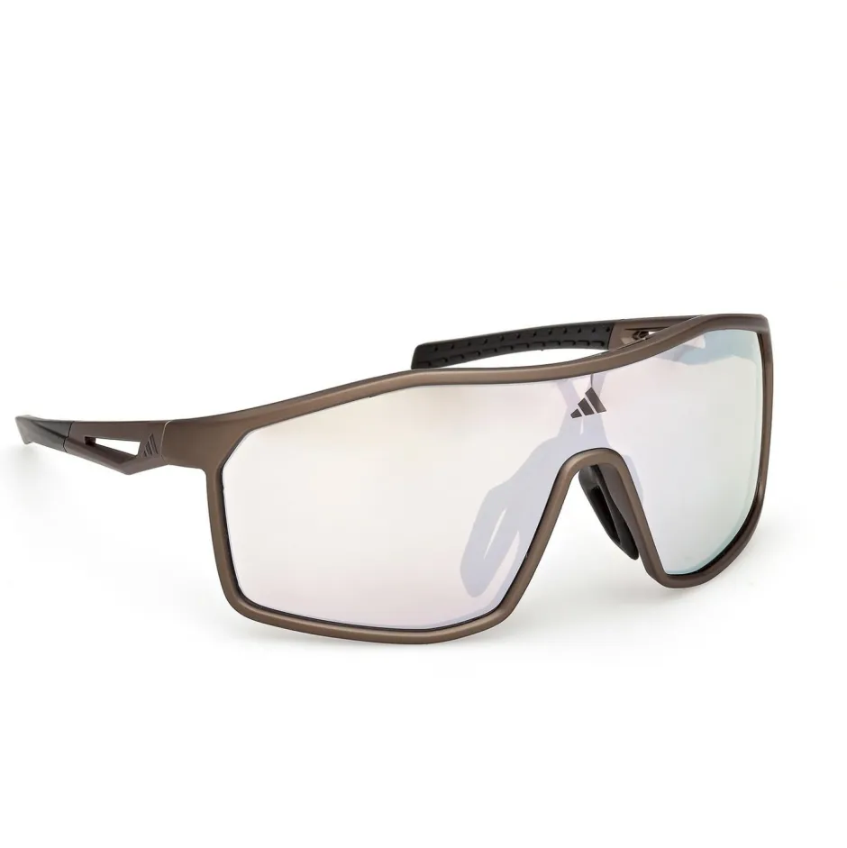 adidas eyewear Fahrradbekleidung|Fahrradbrillen-- Kalidro Mirror S2 - Fahrradbrille Matte Dark Brown / Brown Mirror