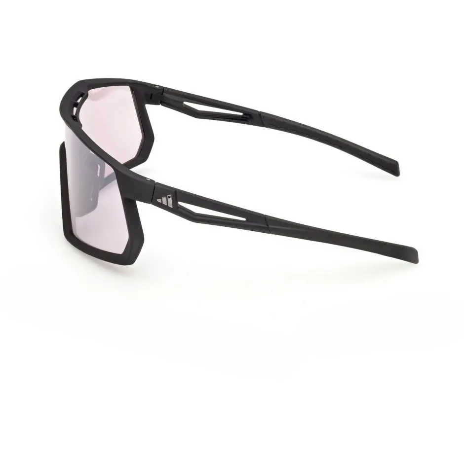 adidas eyewear Laufbekleidung|Fahrradbekleidung-- Kentro Photochromic S1-3 - Laufbrille Matte Black /Violet Mirror