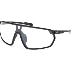 adidas eyewear - SP0088 Mirror Photochromic Cat. 0-3 - Fahrradbrille Matte Black Clearance