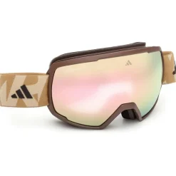 adidas eyewear Ski-Ausrüstung|Skibrillen-- SP0121 Mirror S2 (VLT 27%) - Skibrille Matte Dark Brown