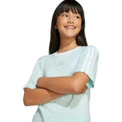 adidas - Girl's 3-Stripes Essentials T-Shirt - T-Shirt Best