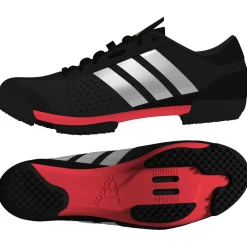 adidas Fahrradschuhe|Rennradschuhe-- Heritage Tour - Radschuhe Core Black / Zero Metallic / Lucid Red