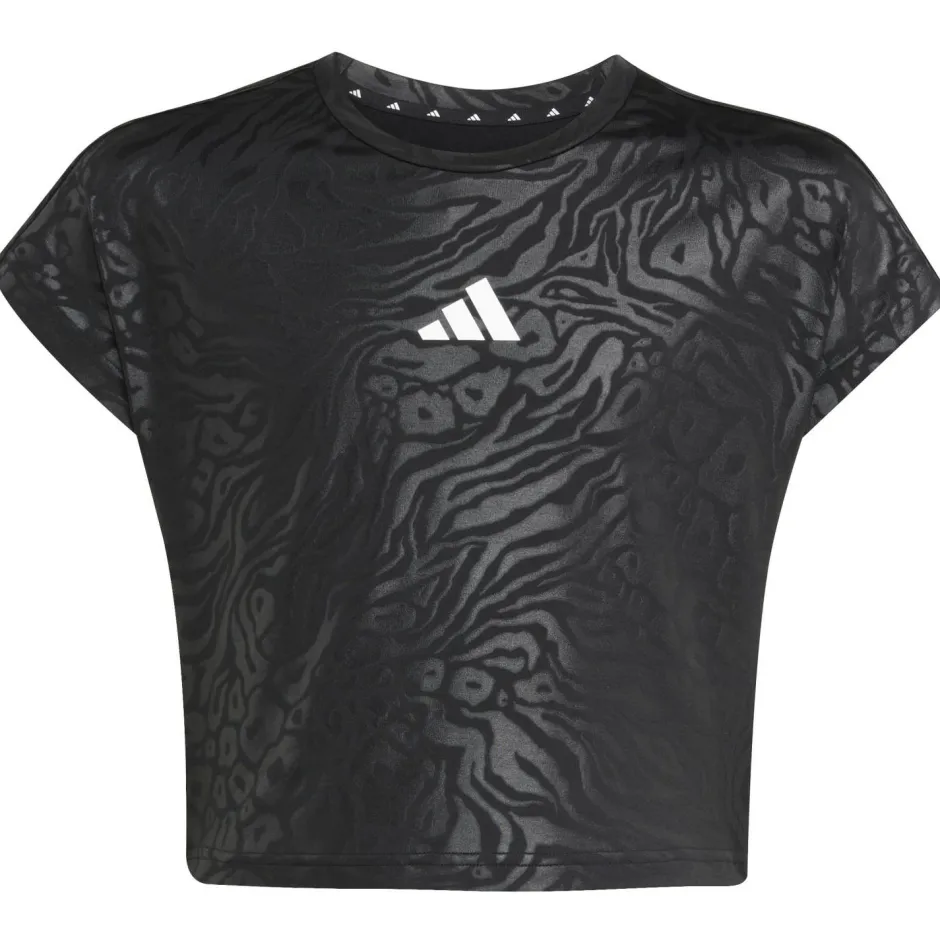 Kinder adidas - Kid's All Sports Animal Print Crop T-Shirt - T-Shirt
