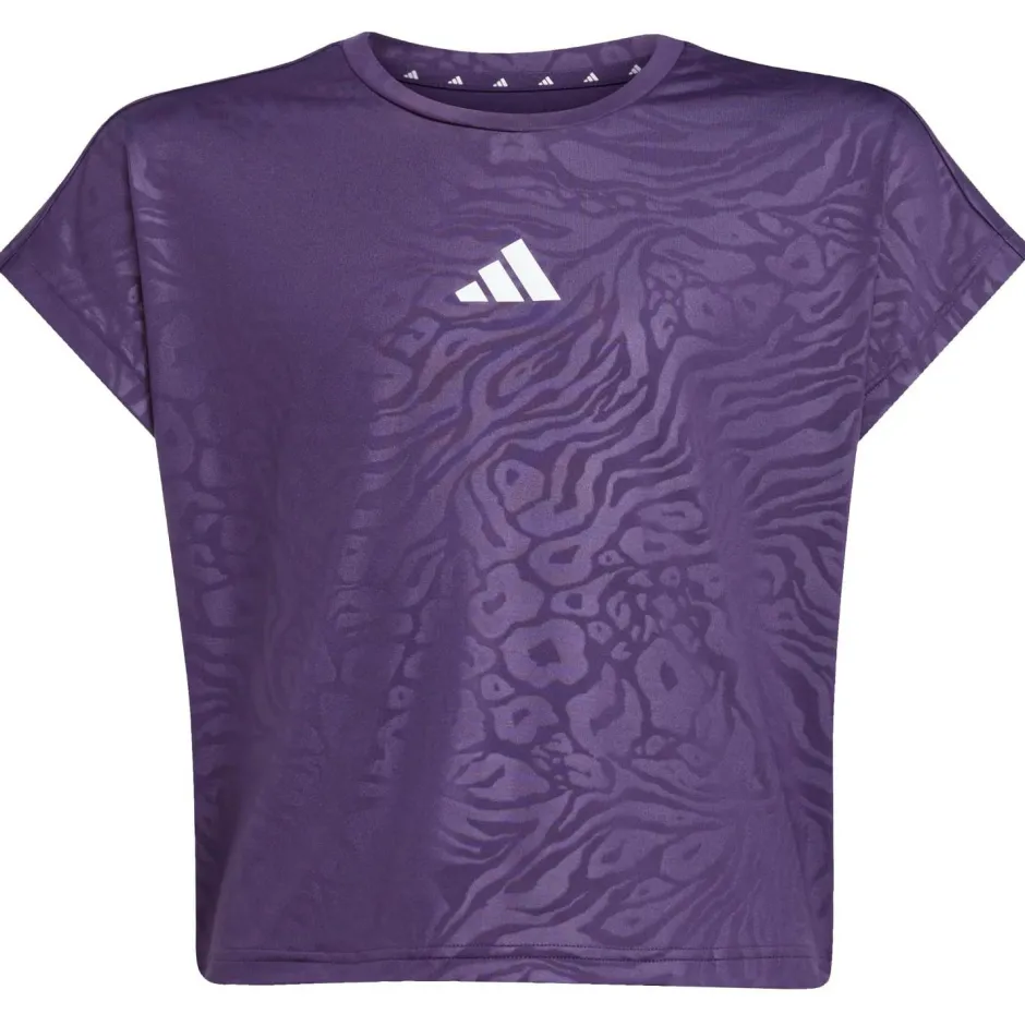 Kinder adidas - Kid's All Sports Animal Print Crop T-Shirt - T-Shirt