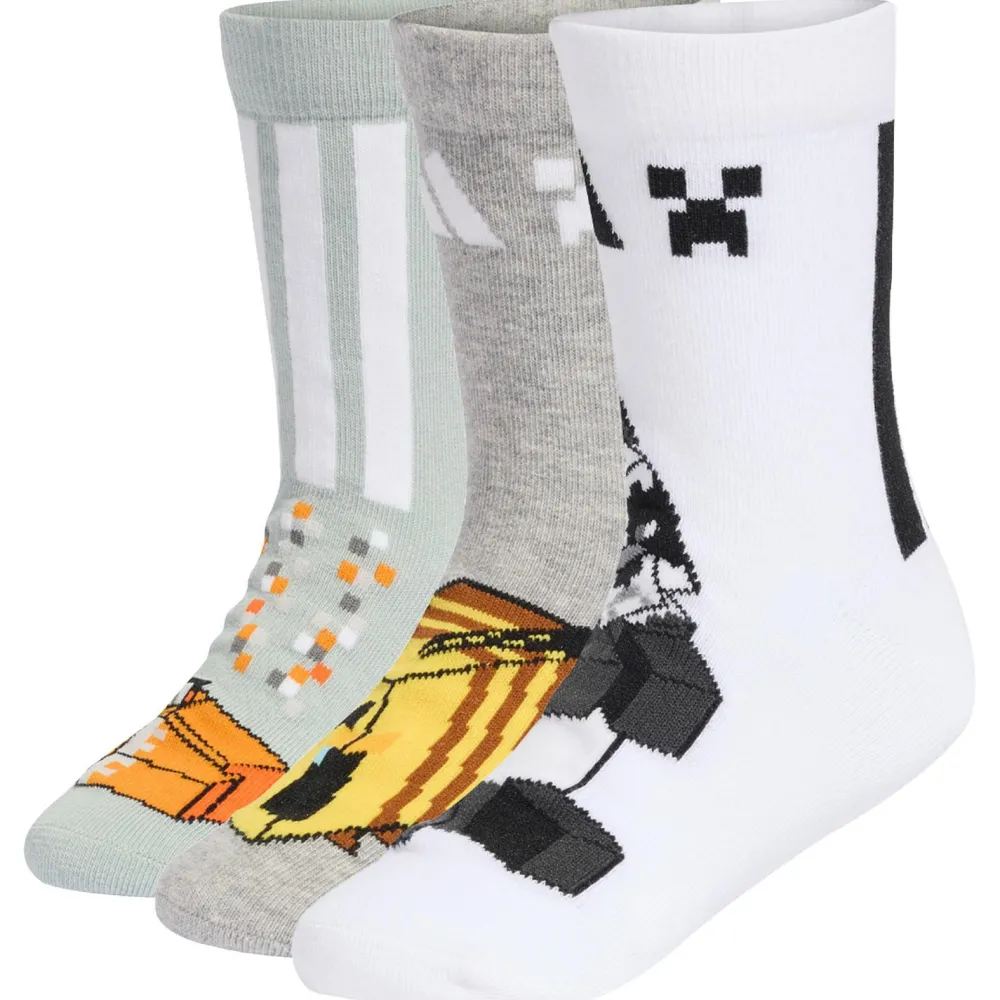 - Kid's LK Minecraft 3-Pack - Multifunktionssocken < adidas