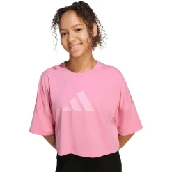 adidas - Kid's Sport Icon Crop Tee - Funktionsshirt Online