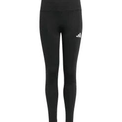 adidas - Kid's Train-Essentials 3-Stripes Leggings - Leggings Black / White Sale