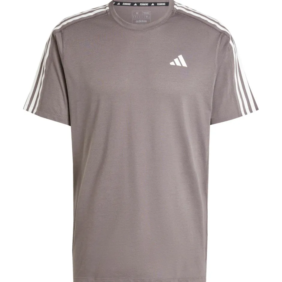 adidas Laufbekleidung|Shirts, Hemden & Longsleeves-- Own The Run 3-Stripes Tee - Laufshirt