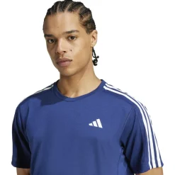 adidas Laufbekleidung|Shirts, Hemden & Longsleeves-- Own The Run 3-Stripes Tee - Laufshirt