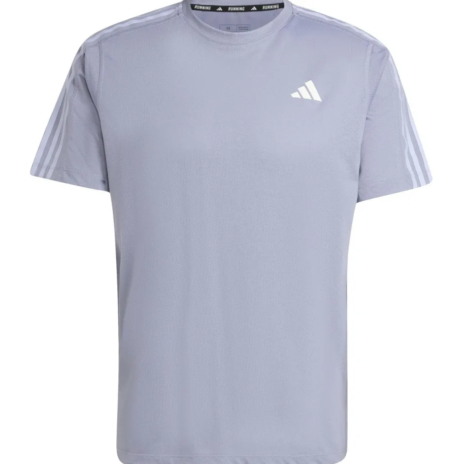 adidas Laufbekleidung|Shirts, Hemden & Longsleeves-- Own The Run 3-Stripes Tee - Laufshirt