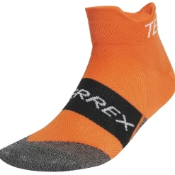 adidas Terrex - HEAT.RDY Trail Running Speed Socks - Laufsocken Semi Impact Orange / White