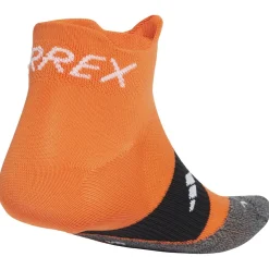adidas Terrex - HEAT.RDY Trail Running Speed Socks - Laufsocken Semi Impact Orange / White