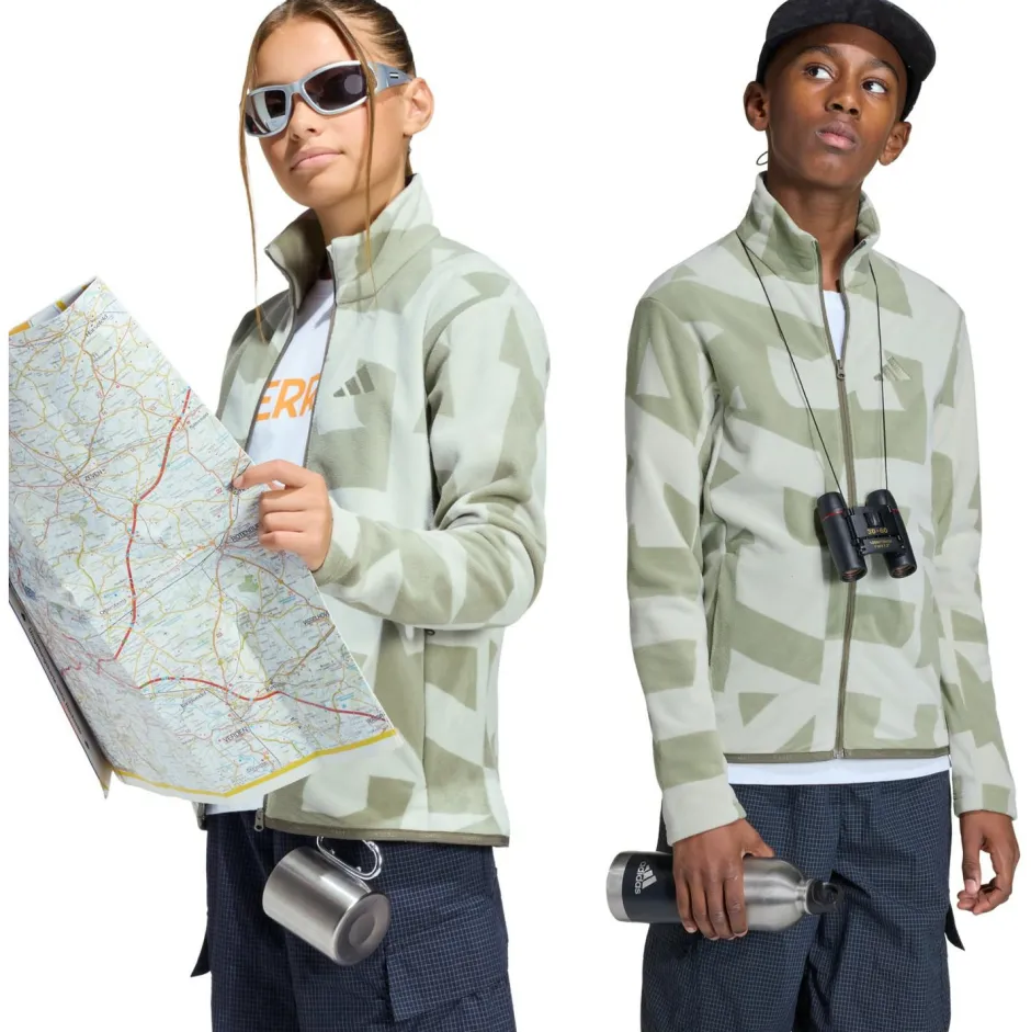 adidas Terrex Wanderbekleidung|Jacken-- Kid's MT AOP FL Jacket - Fleecejacke
