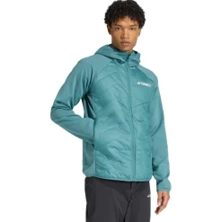 adidas Terrex Wanderbekleidung|Jacken-- Terrex Multi Hybrid Jacket - Kunstfaserjacke Preloved Teal