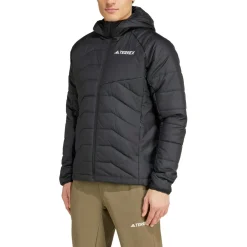adidas Terrex - Terrex Multi Synthetic Insulated Hooded - Kunstfaserjacke Black