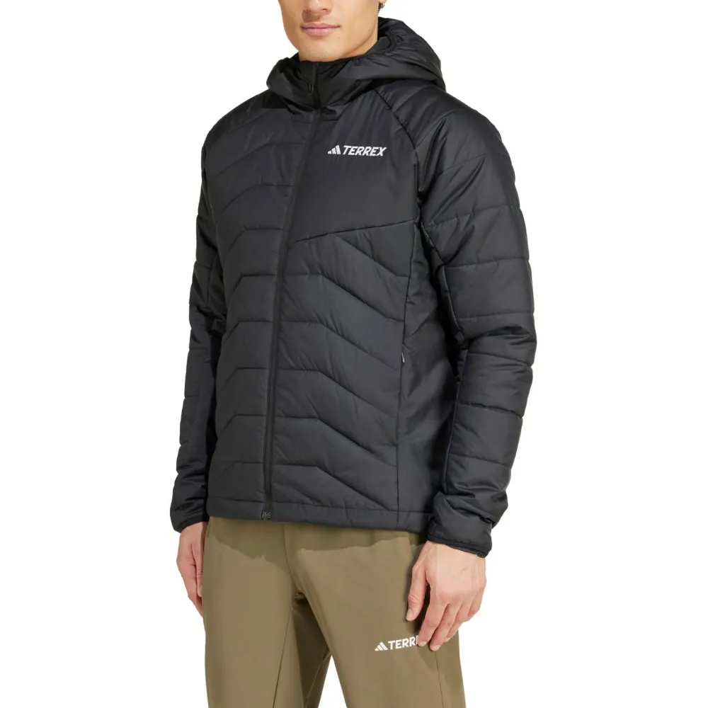 adidas Terrex - Terrex Multi Synthetic Insulated Hooded - Kunstfaserjacke Black
