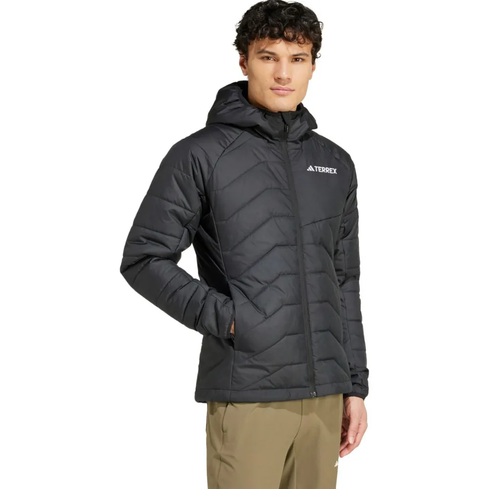 adidas Terrex - Terrex Multi Synthetic Insulated Hooded - Kunstfaserjacke Black