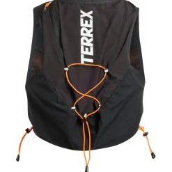 adidas Terrex - Terrex Trail Running Vest 12L - Trailrunningrucksack Black / White / Impact Orange