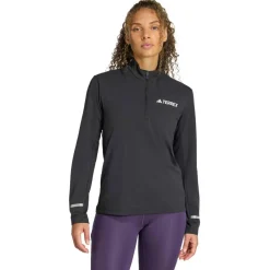 adidas Terrex Laufbekleidung|Shirts, Hemden & Longsleeves-- Women's Terrex Xperior Half Zip Longsleeve - Longsleeve
