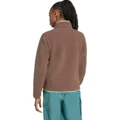 adidas Terrex - Women's Terrex Xploric High Pile Fleece - Fleecepullover Earth Strata / Semi Flash Aqua Outlet
