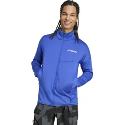 adidas Terrex Wanderbekleidung|Jacken-- Xploric ClimaWarm Light Fleece Jacket - Fleecejacke Black