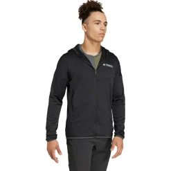 adidas Terrex Wanderbekleidung|Jacken-- XPR Light Hybrid Fleece - Fleecejacke Black