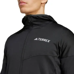 adidas Terrex Wanderbekleidung|Jacken-- XPR Light Hybrid Fleece - Fleecejacke Black
