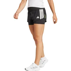 adidas - Women's Adizero 2in1 Shorts - Laufshorts Black Sale