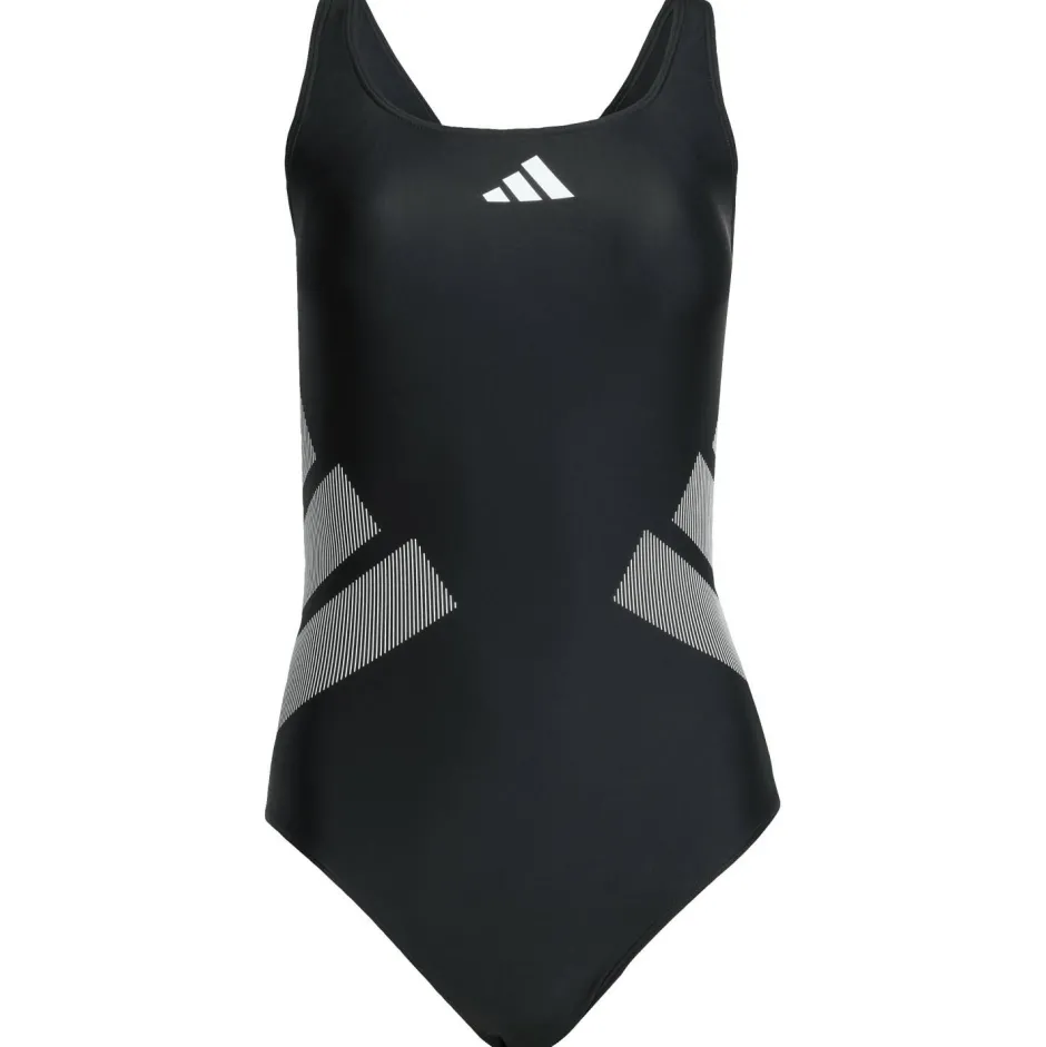 adidas - Women's 3 Bar Logo C-Back Suit - Badeanzug
