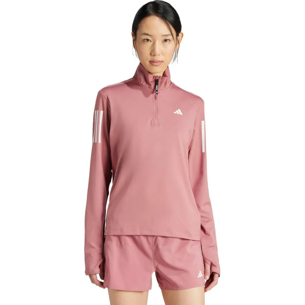 adidas - Women's Own the Run Half-Zip - Laufshirt Outlet