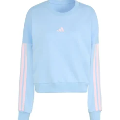 - Woen' 3-tripe French-Terry weathirt - Puover < adidas Hot