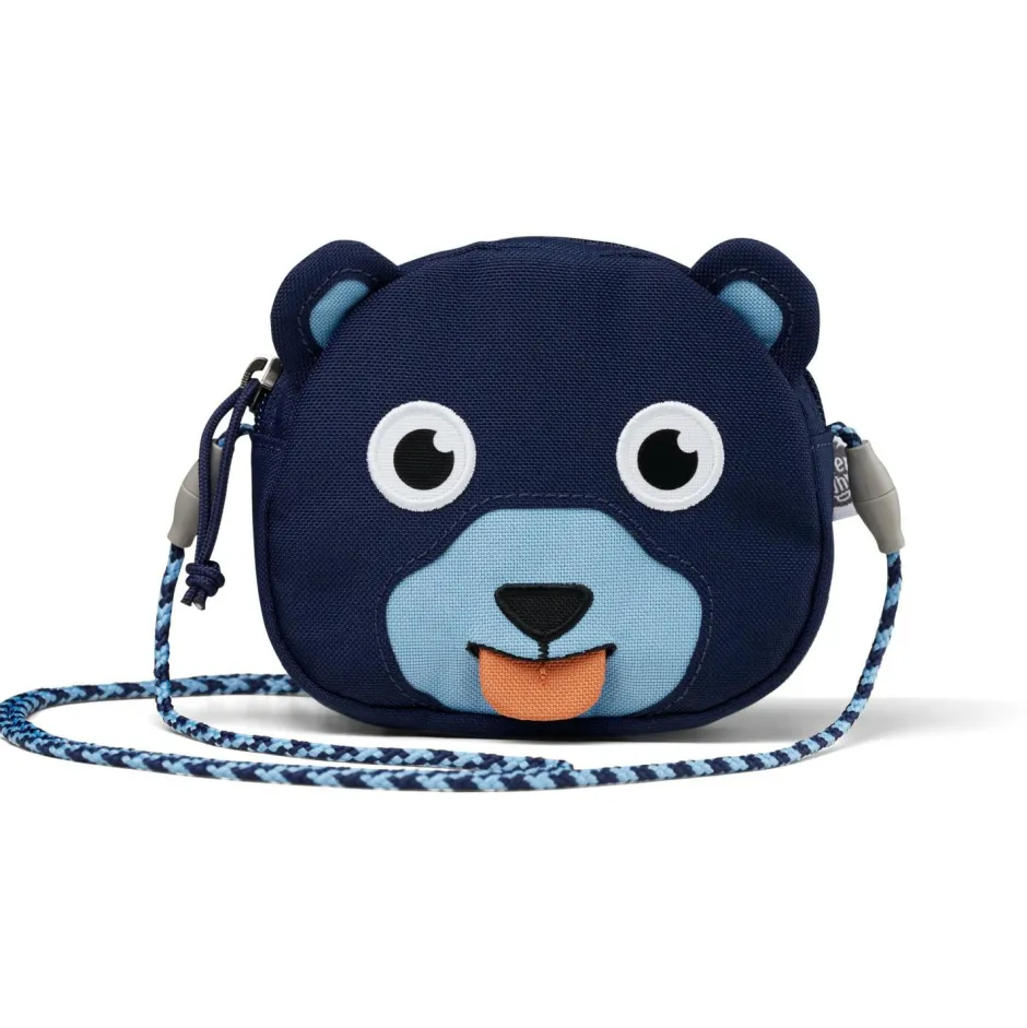 Affenzahn Taschen|Taschen-- Kid's Brustbeutel Bär - Umhängetasche Blue