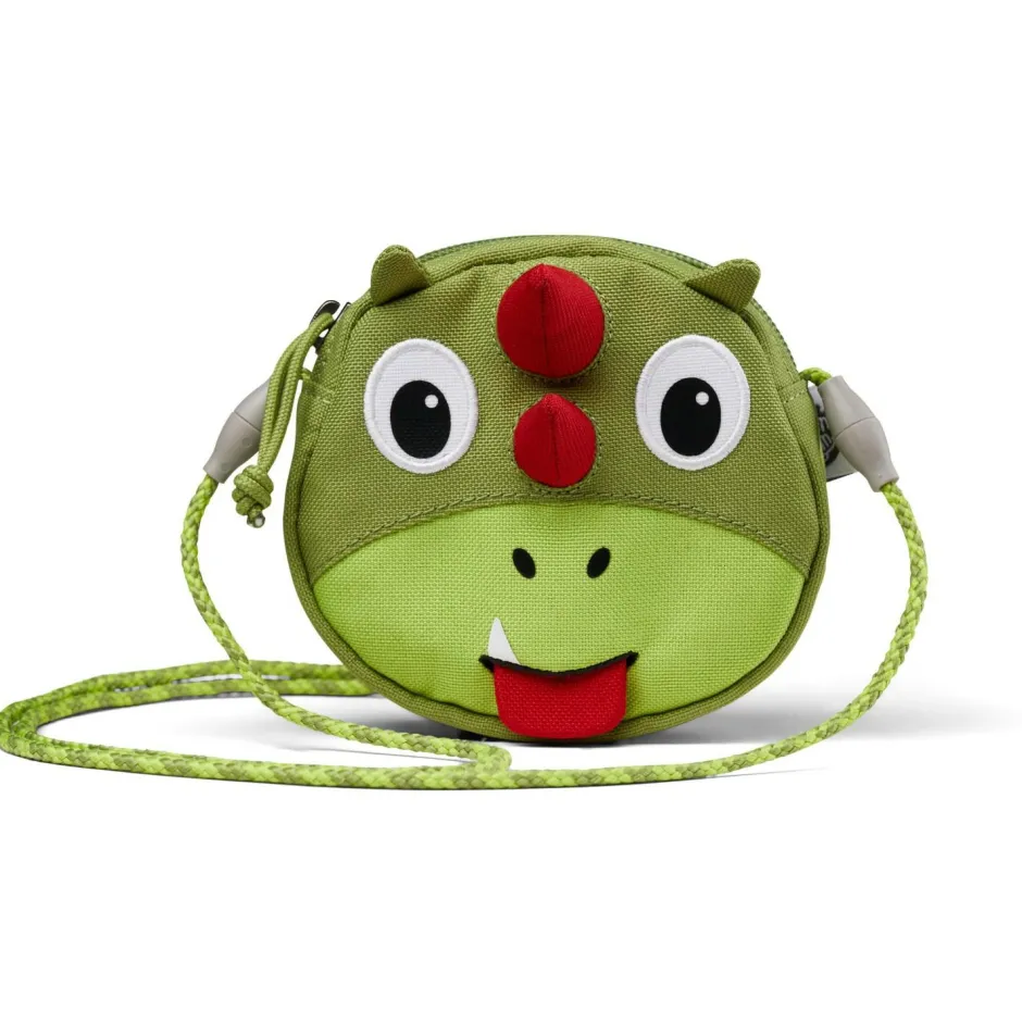 Affenzahn Taschen|Taschen-- Kid's Brustbeutel Drache - Umhängetasche Green
