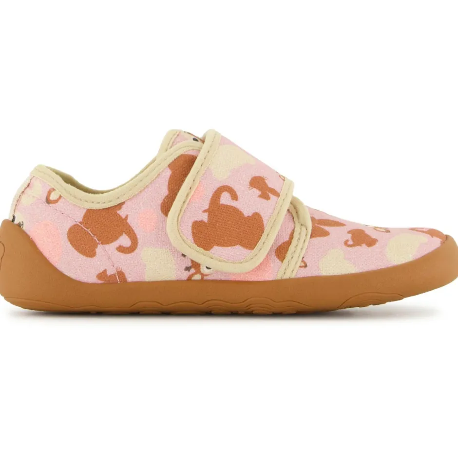 Affenzahn Hüttenschuhe|Barfußschuhe-- Kid's Hausschuh Baumwolle Movy - Hüttenschuhe