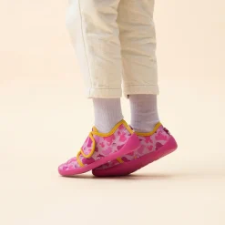 Affenzahn Hüttenschuhe|Barfußschuhe-- Kid's Hausschuh Baumwolle Movy - Hüttenschuhe