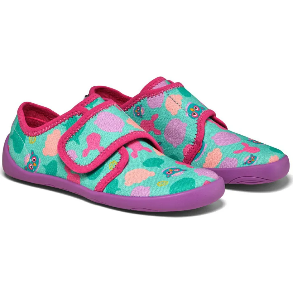 Affenzahn Hüttenschuhe|Barfußschuhe-- Kid's Hausschuh Baumwolle Movy - Hüttenschuhe